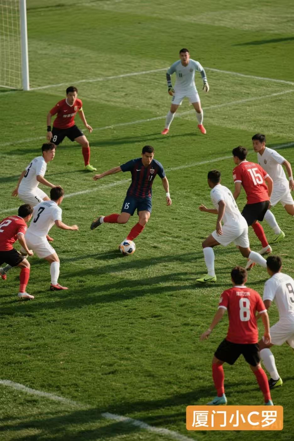 强强对话，足球场上的激烈角逐